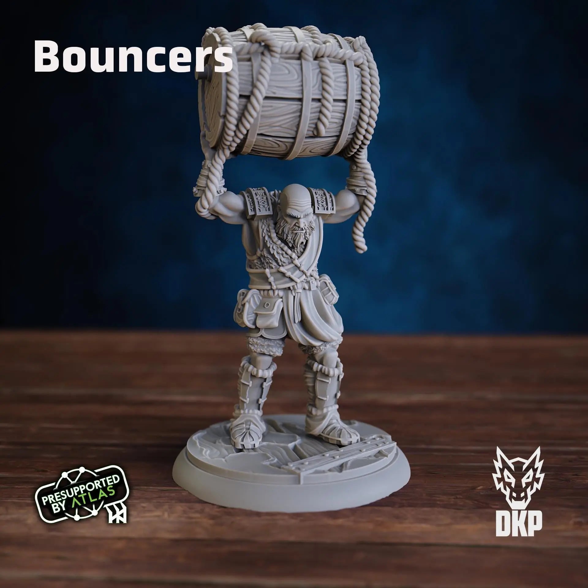 Bouncers - 3D Printed Tavern Viking Miniature | NPC | D&D | Pathfinder | 5e | Guardsmen DKP Miniatures