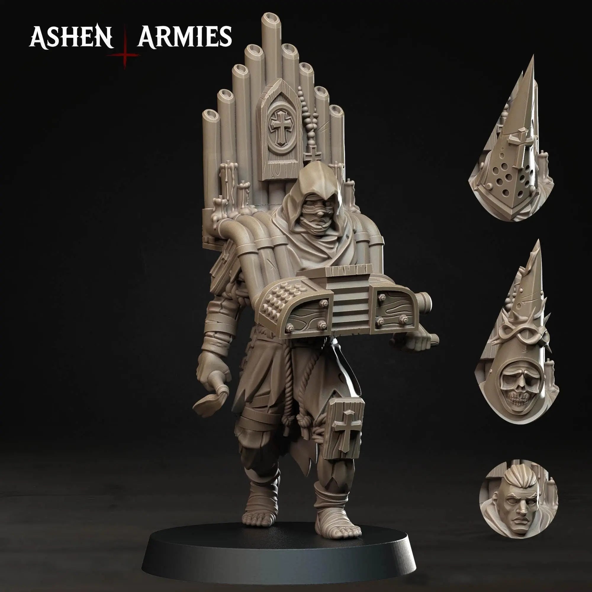 Bleeding Procession - Trench Pilgrims by Ashen Armies DKP Miniatures