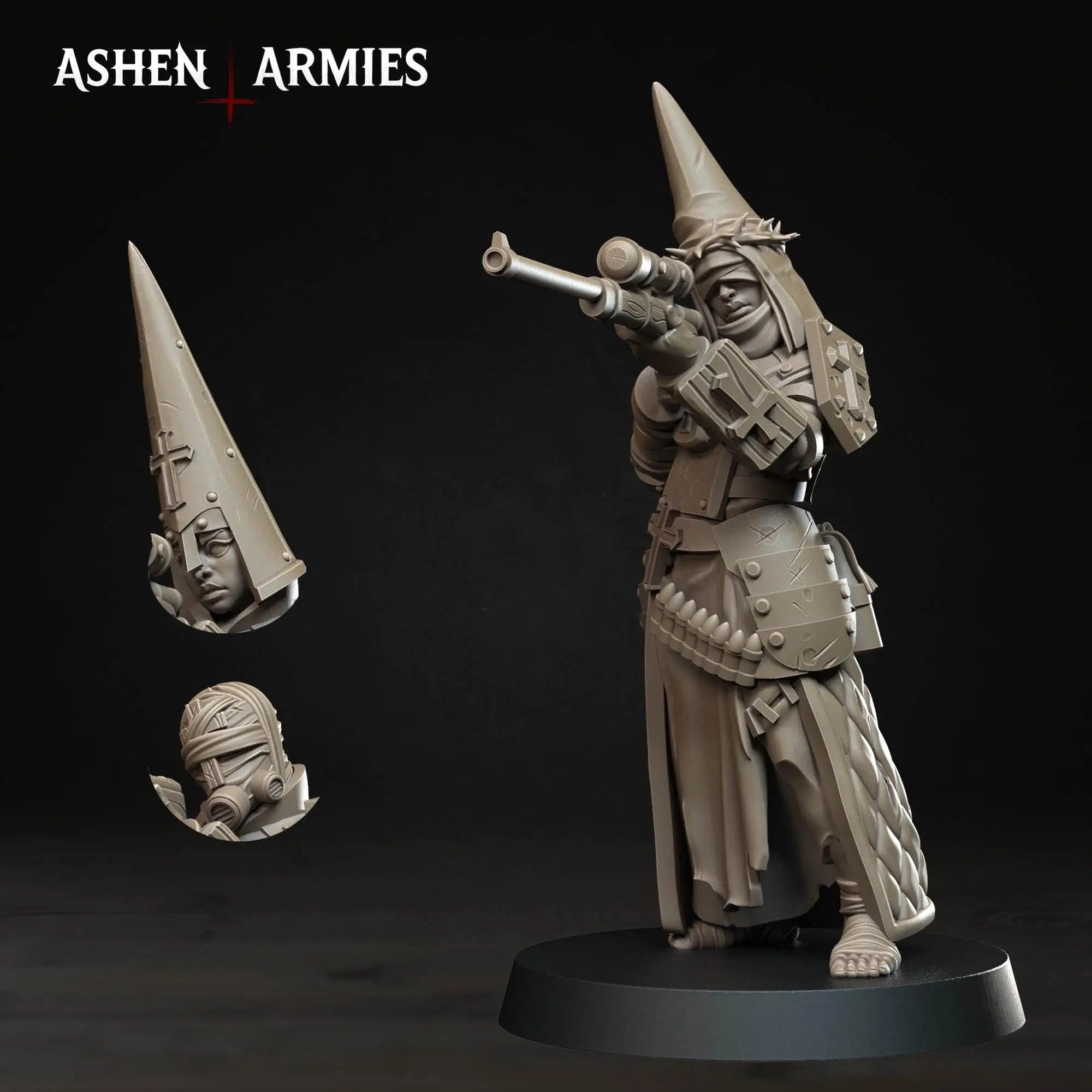 Bleeding Procession - Trench Pilgrims by Ashen Armies DKP Miniatures