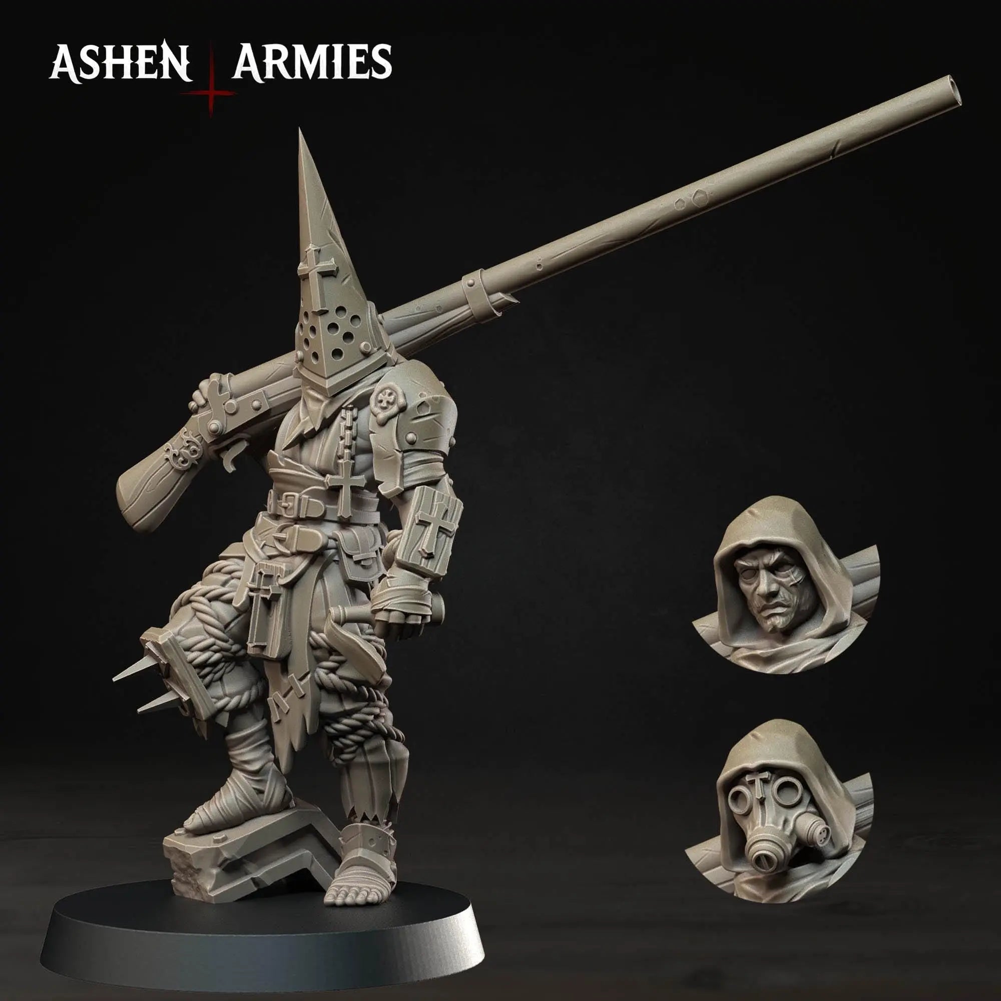 Bleeding Procession - Trench Pilgrims by Ashen Armies DKP Miniatures